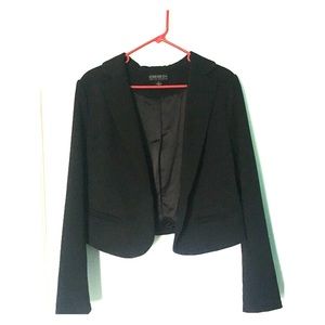 Black Cropped Forever 21 Jacket